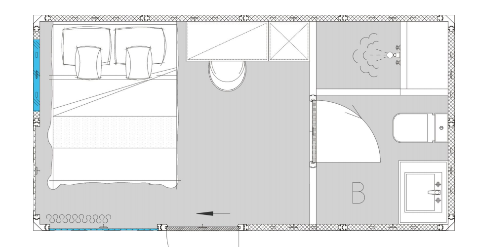 14sqm home office modular room